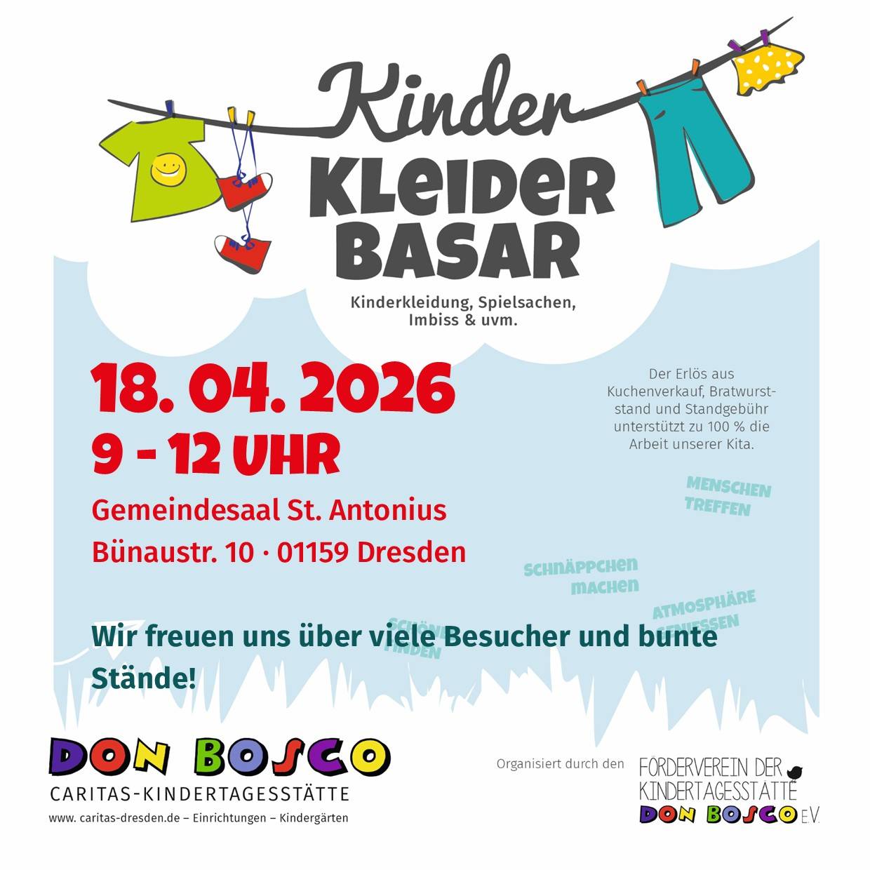 m_kkb_socialmedia_april2026 | Kath. Pfarrei Selige M&auml;rtyrer vom M&uuml;nchner Platz - Aktuelles St. Antonius - KinderKleiderBasar