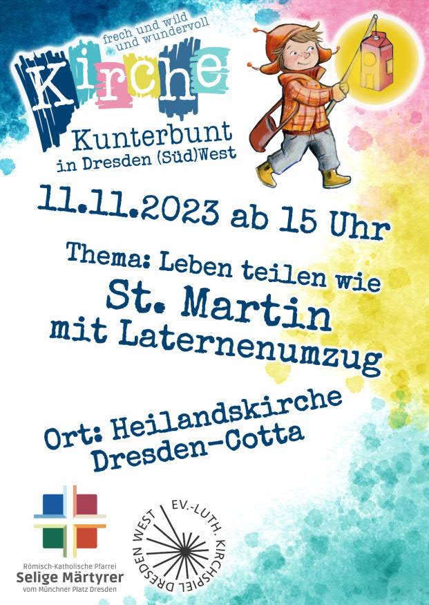 m_plakatkiku | Kath. Pfarrei Selige Märtyrer vom Münchner Platz - Kinder, Jugend & Familie - St. Martin in Dresden-Cotta
