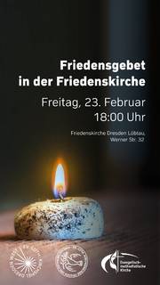 s_friedensgebet-fk-mobil | Kath. Pfarrei Selige Märtyrer vom Münchner Platz - St. Marien - Cotta