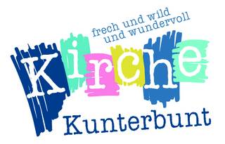 s_kirchekunterbunt_logo_print | Kath. Pfarrei Selige Märtyrer vom Münchner Platz - Kinder, Jugend & Familie - St. Martin in Dresden-Cotta
